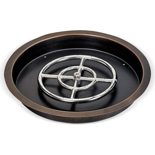 Round Drop-In Pan - Oil Rubbed Bronze