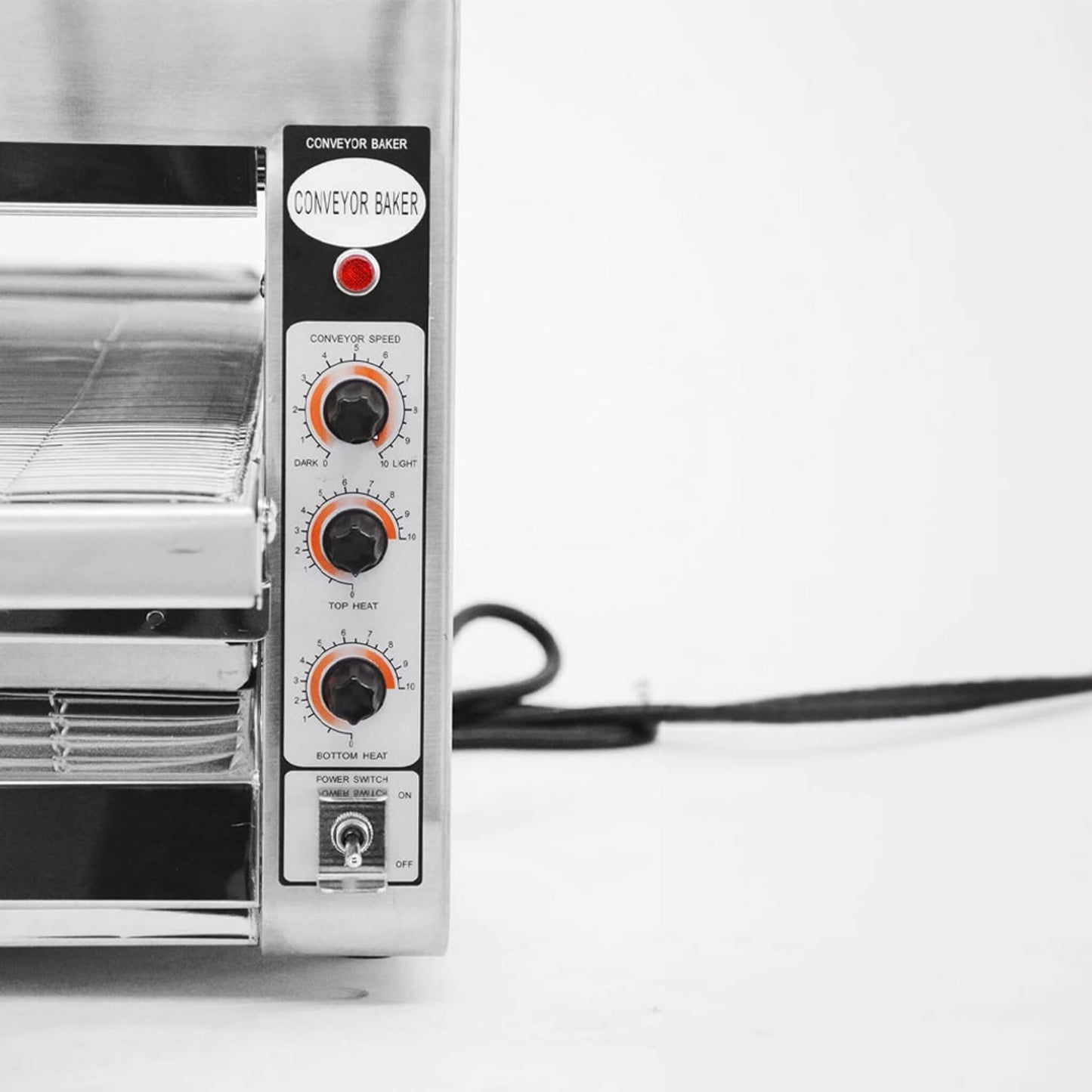 Omcan Premium Commercial Stainless Steel Conveyor Restaurant Countertop Pizza Baking Oven 3600W