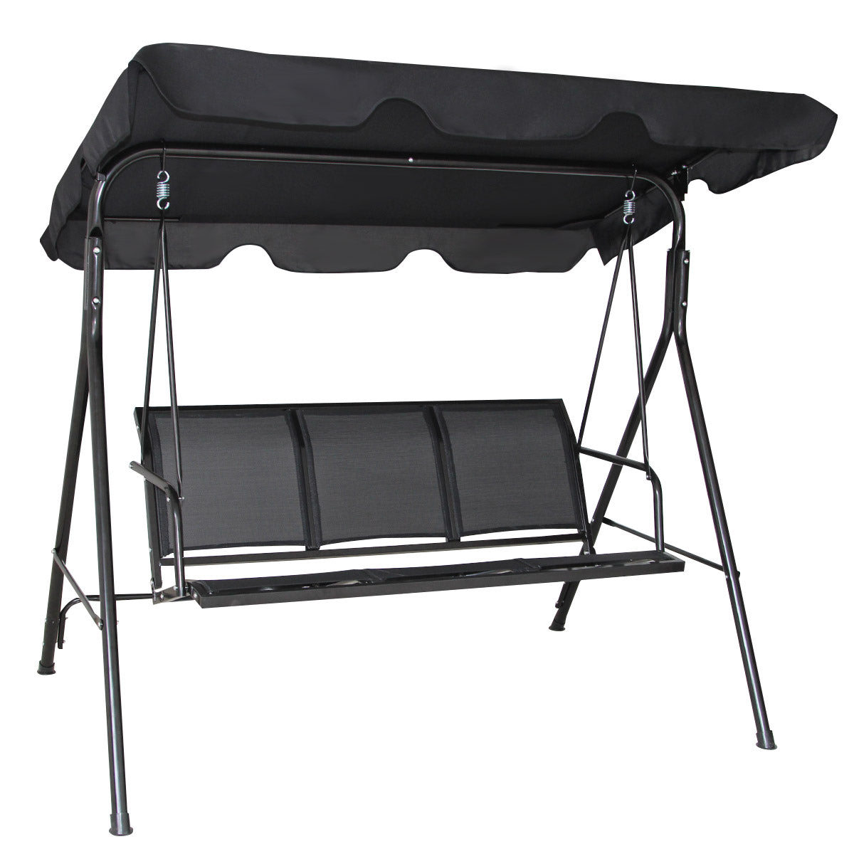 Outdoor Patio Swing Canopy 3 Person Canopy Swing Chair