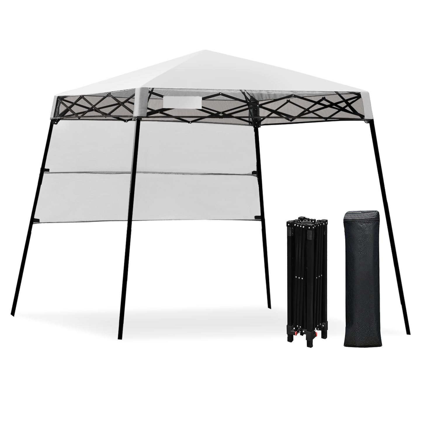 7 x 7 Feet Sland Adjustable Portable Canopy Tent with Backpack