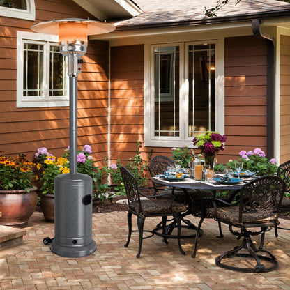 50000 BTU Garden Propane Standing LP Gas Steel Accessories Heater