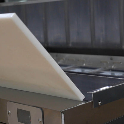 Orikool Commercial Refrigerator Sandwich & Salad Prep Table With Butcher Block Cutting Board