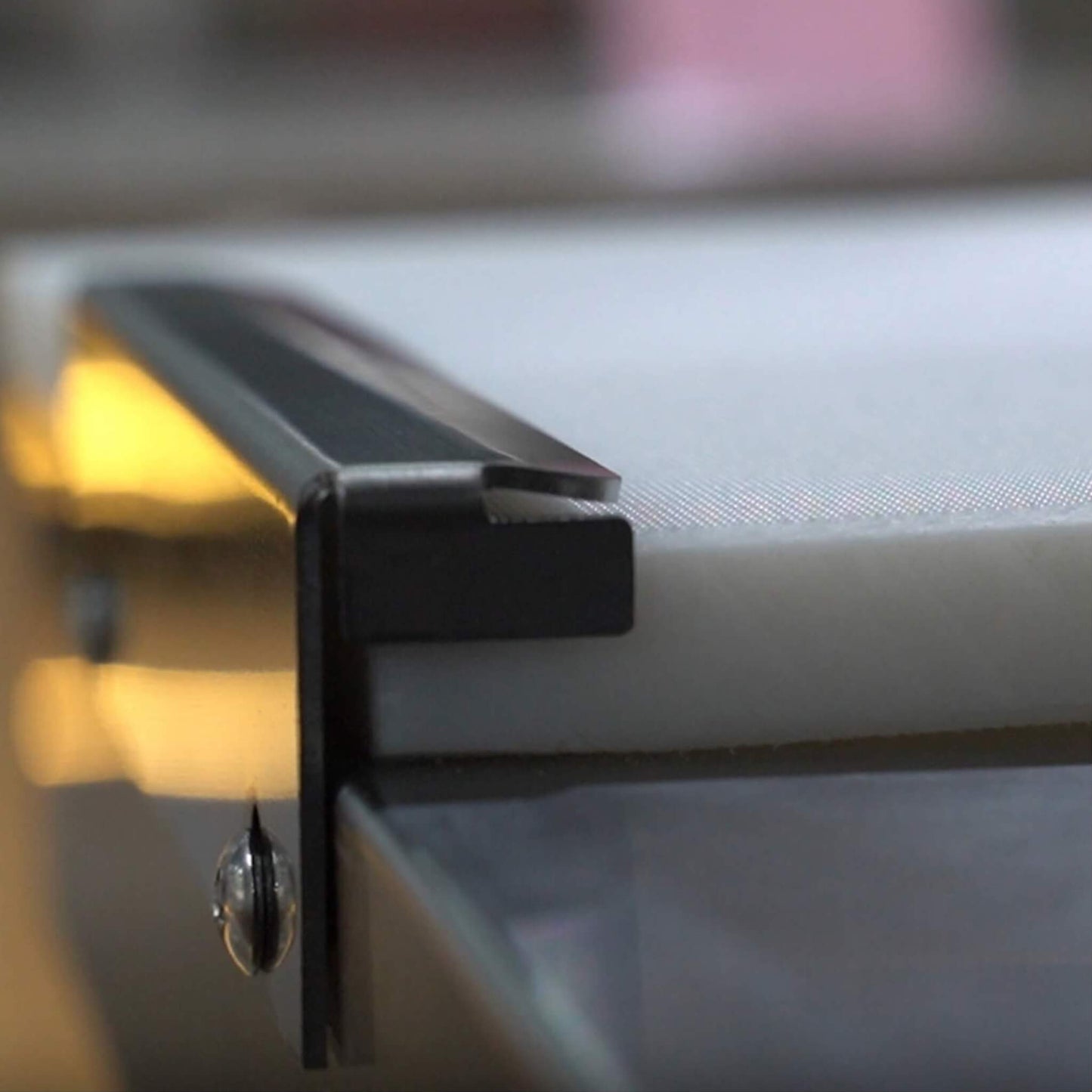 Orikool Commercial Refrigerator Sandwich & Salad Prep Table With Butcher Block Cutting Board