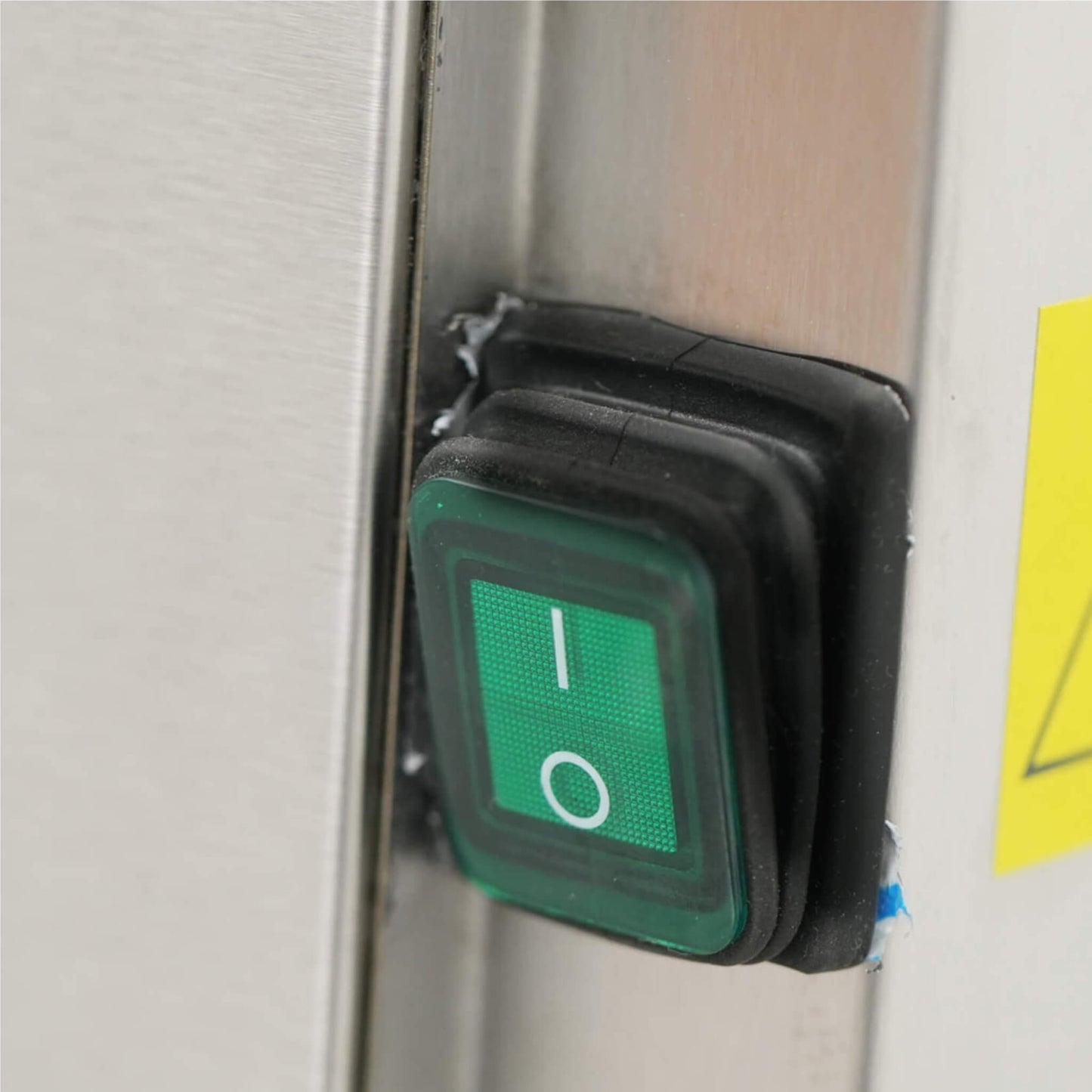 Orikool Commercial Refrigerator Sandwich & Salad Prep Table With Butcher Block Cutting Board