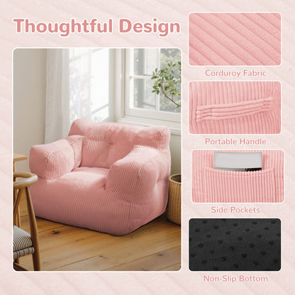 Pamapic Teens Bean Bag Chairs for Kids Gaming Playroom, Dorm & Reading Room