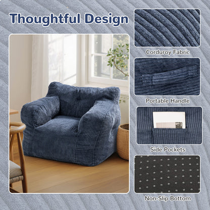 Pamapic Adult Bean Bag Chair for House Comfy