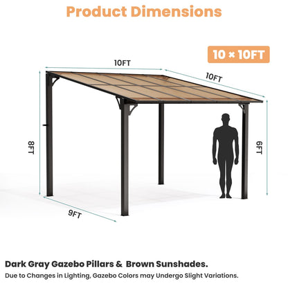 Aera Lean To Patio Gazebo