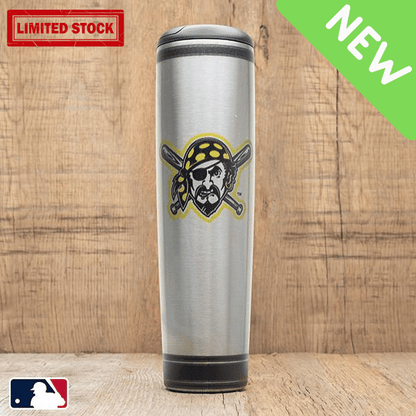 Pittsburgh Pirates Metal Dugout Mug | Stainless Steel Baseball Bat Mug