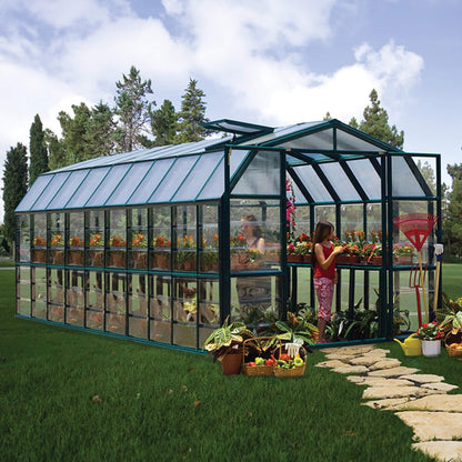 8' x 20' FT Extra Large Barn-Style Weatherproof Walk-In Greenhouse With Roof Vents