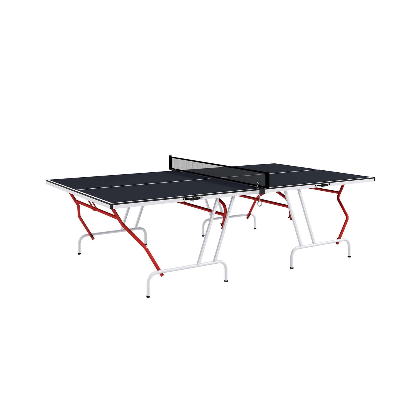 Portable Foldable Full Size Ping Pong Table Tennis Table With Net And Accessories