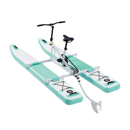 Portable Inflatable Water Marine Pedal Water Bike Kit With Accessories