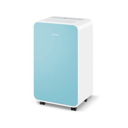 32 Pints/Day Portable Quiet Dehumidifier for Rooms up to 2500 Sq.