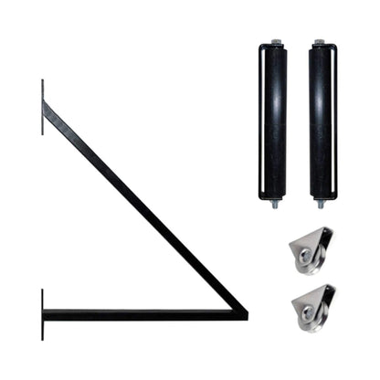 12FT - 18FT Heavy-Duty Prague-Style Premium Steel Sliding Driveway Gate