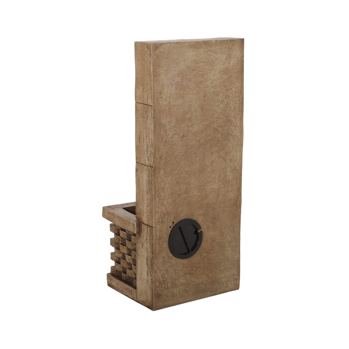 Premium 35-Inch Hand-Crafted Weather-Resistant Waterfall Fountain with LED Lights