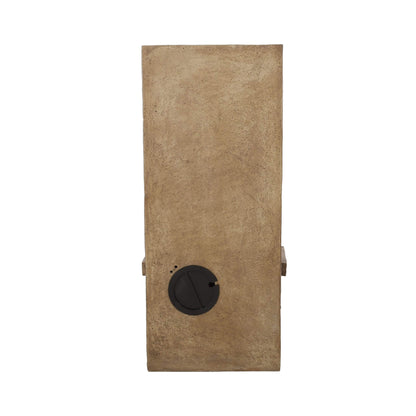 Premium 35-Inch Hand-Crafted Weather-Resistant Waterfall Fountain with LED Lights