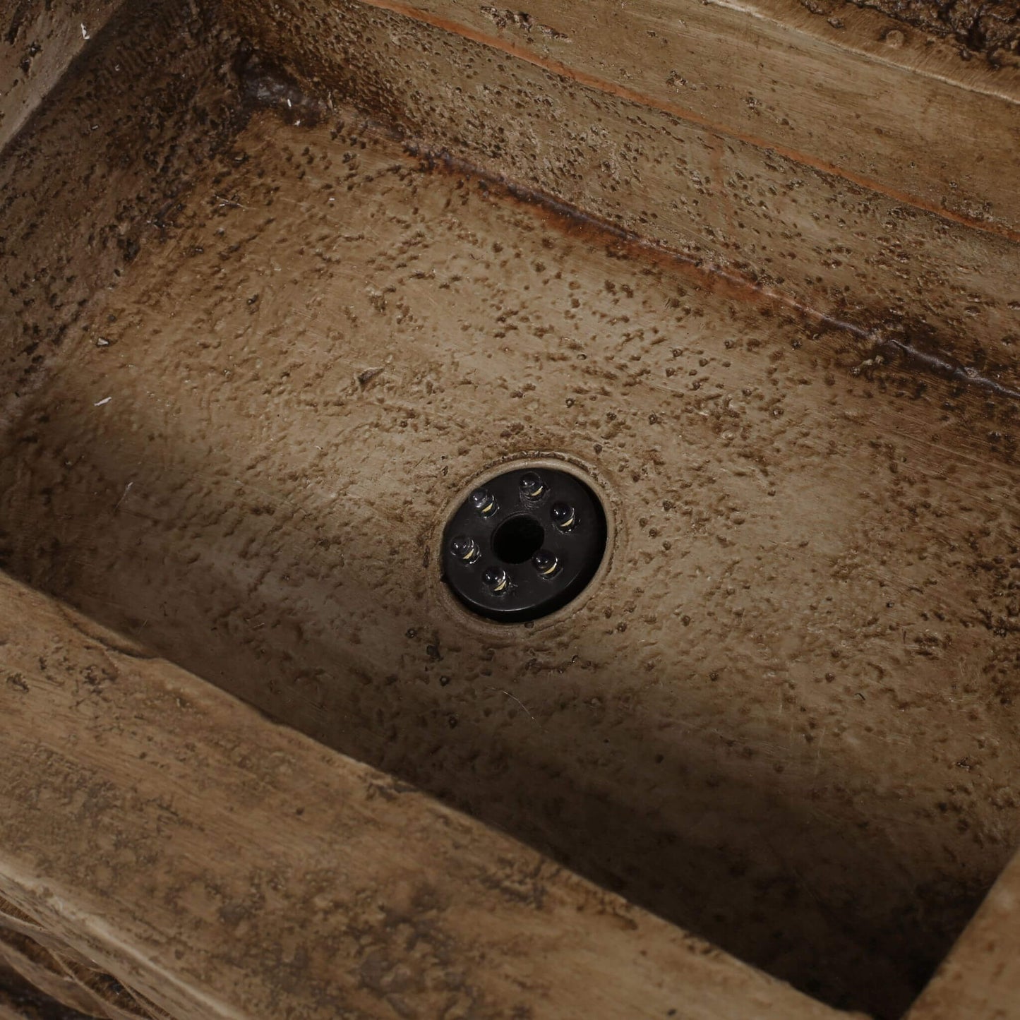 Premium 35-Inch Hand-Crafted Weather-Resistant Waterfall Fountain with LED Lights