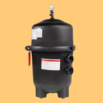 Premium 35,000 Gallon In-Ground Swimming Pool Cartridge W/ Built-In Pressure Gauge 425 SF