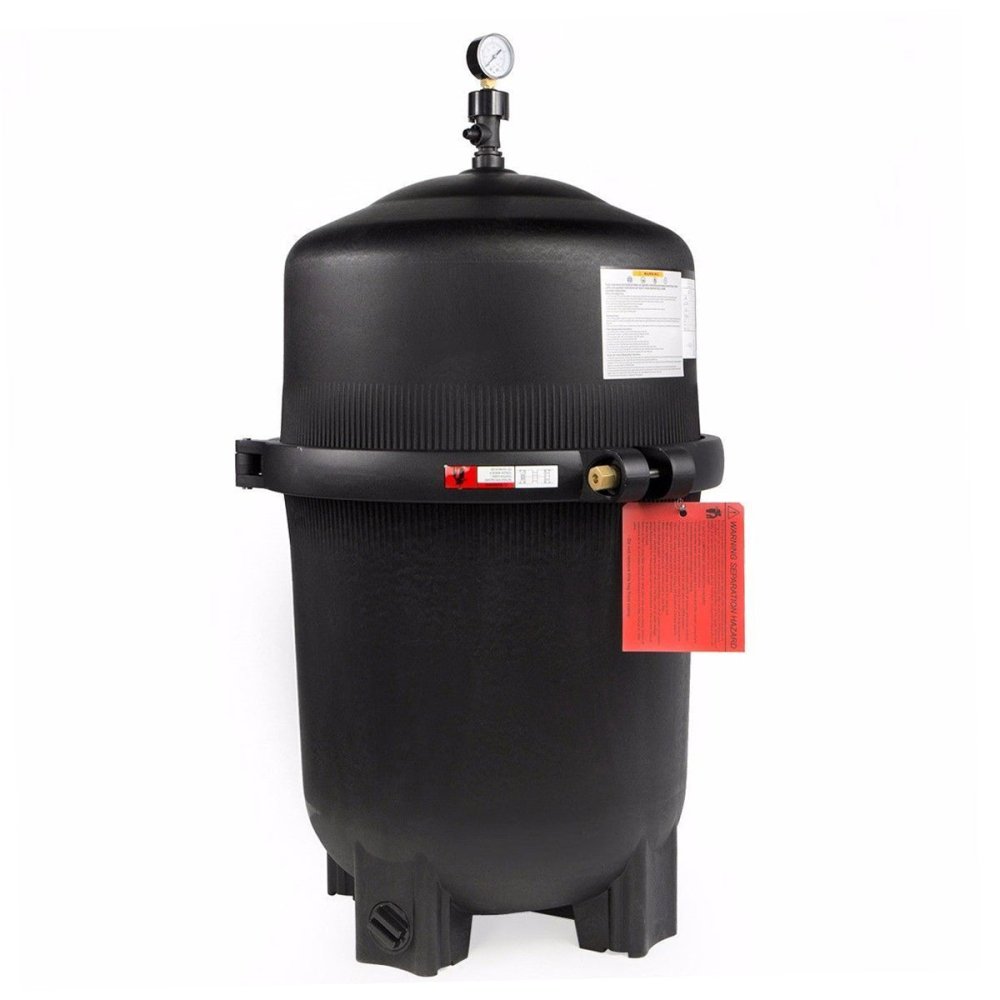 Premium 35,000 Gallon In-Ground Swimming Pool Cartridge W/ Built-In Pressure Gauge 425 SF