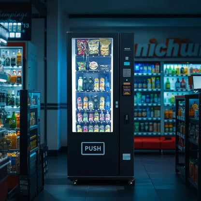 Premium 36-Slot Combo Vending Machine With ICT Bill And Coin Acceptor