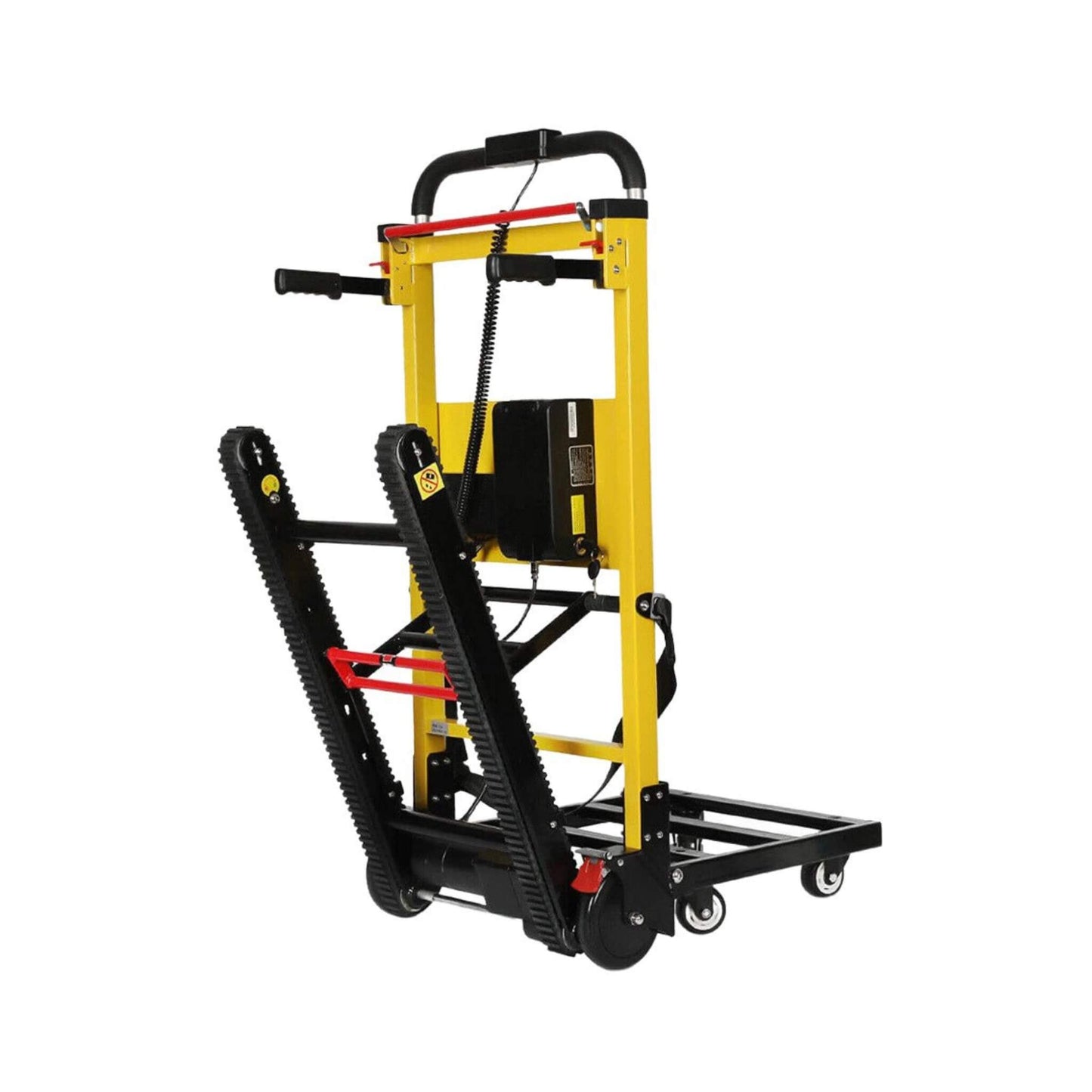 Premium 440LBS Electric Stair Climbing Dolly Hand Truck Folding Cart with Wheels