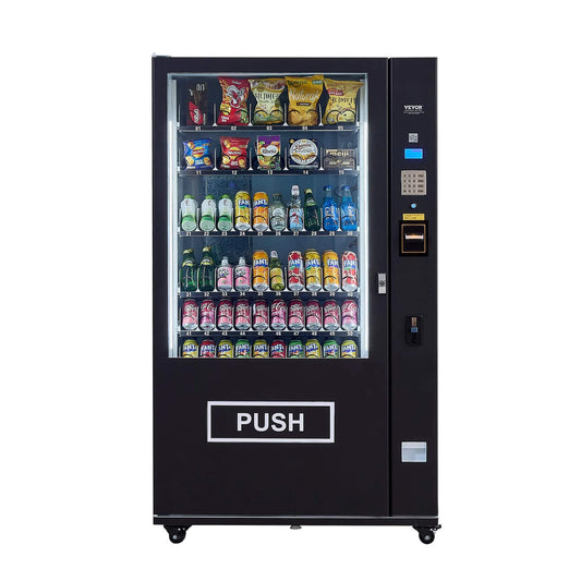 Premium 60-Slot Combo Vending Machine With ICT Bill And Coin Acceptor