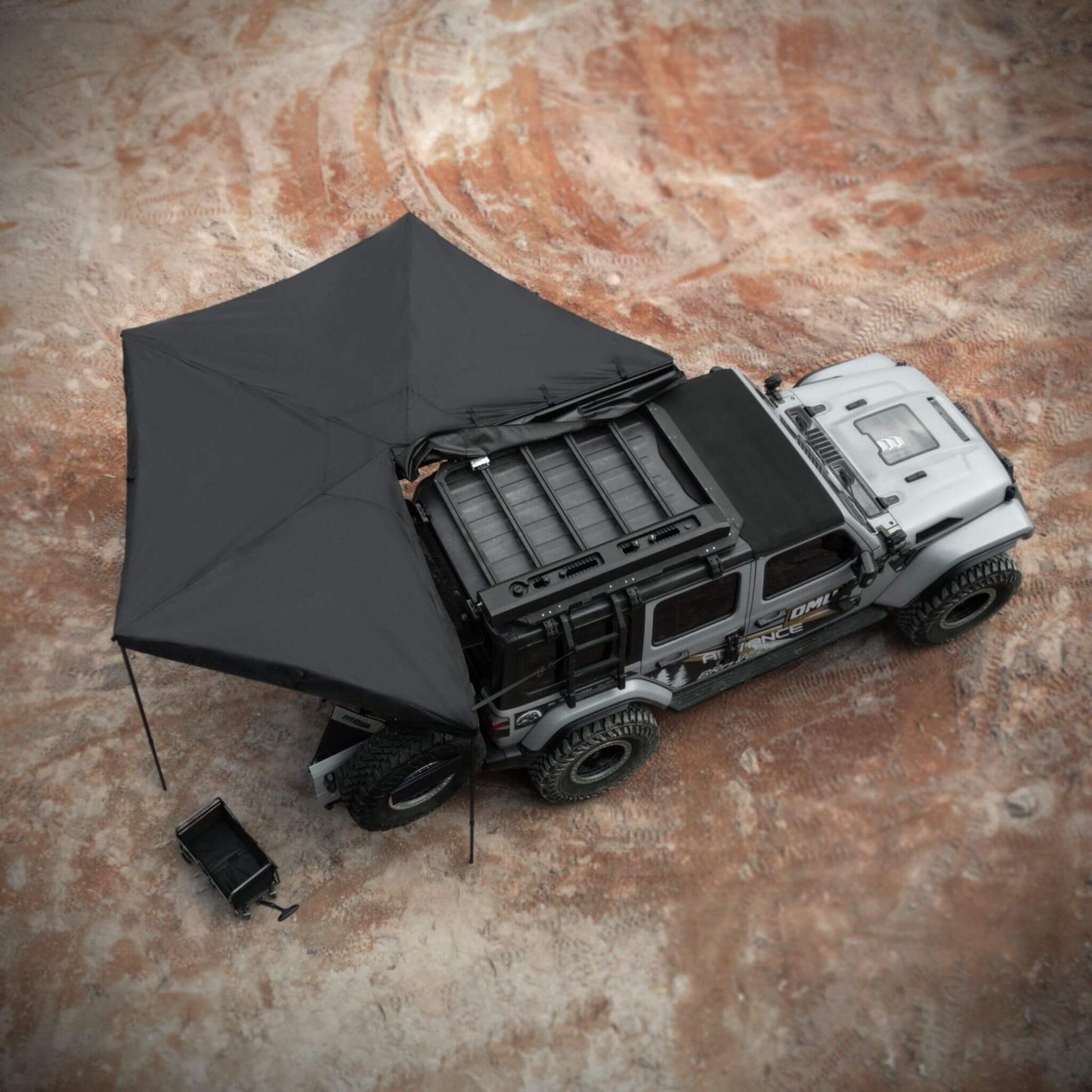 Trailora Premium All-Weather Top Only Multi-Functional 270 Degree Outdoor Awning House Tent