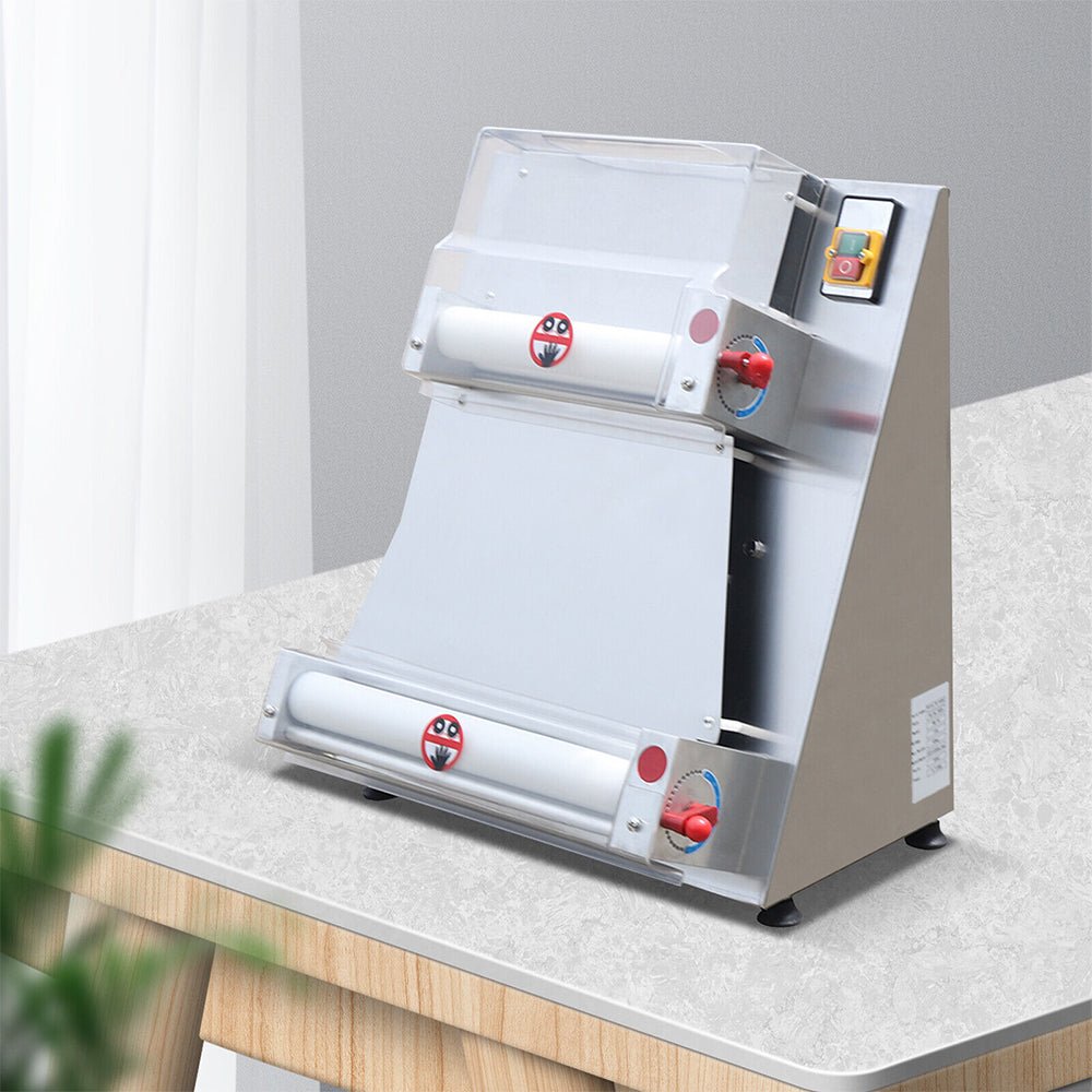 Premium Electric Commercial Pizza Dough Roller Pastry Sheeter Press Machine 16-Inch