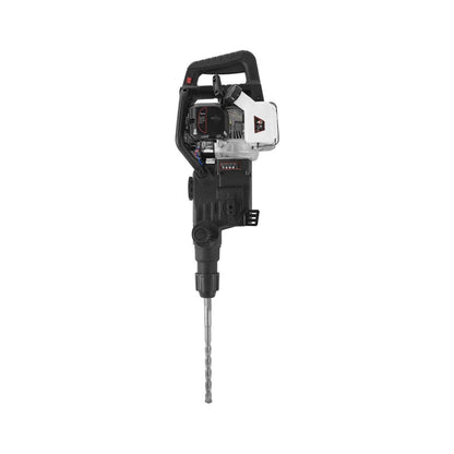 Heavy-Duty Gasoline Powered Demolition Jack Hammer Drill with Point, Flat & Chisel Bits