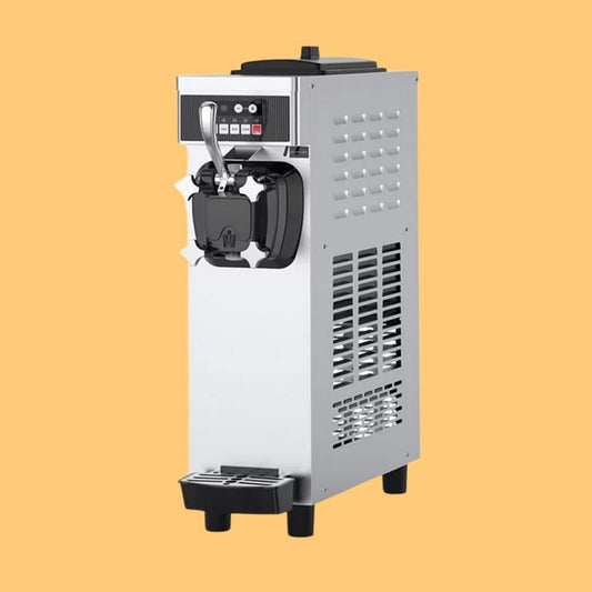 Premium Industrial Single Flavor Soft Serve Ice Cream Maker Machine 1200W