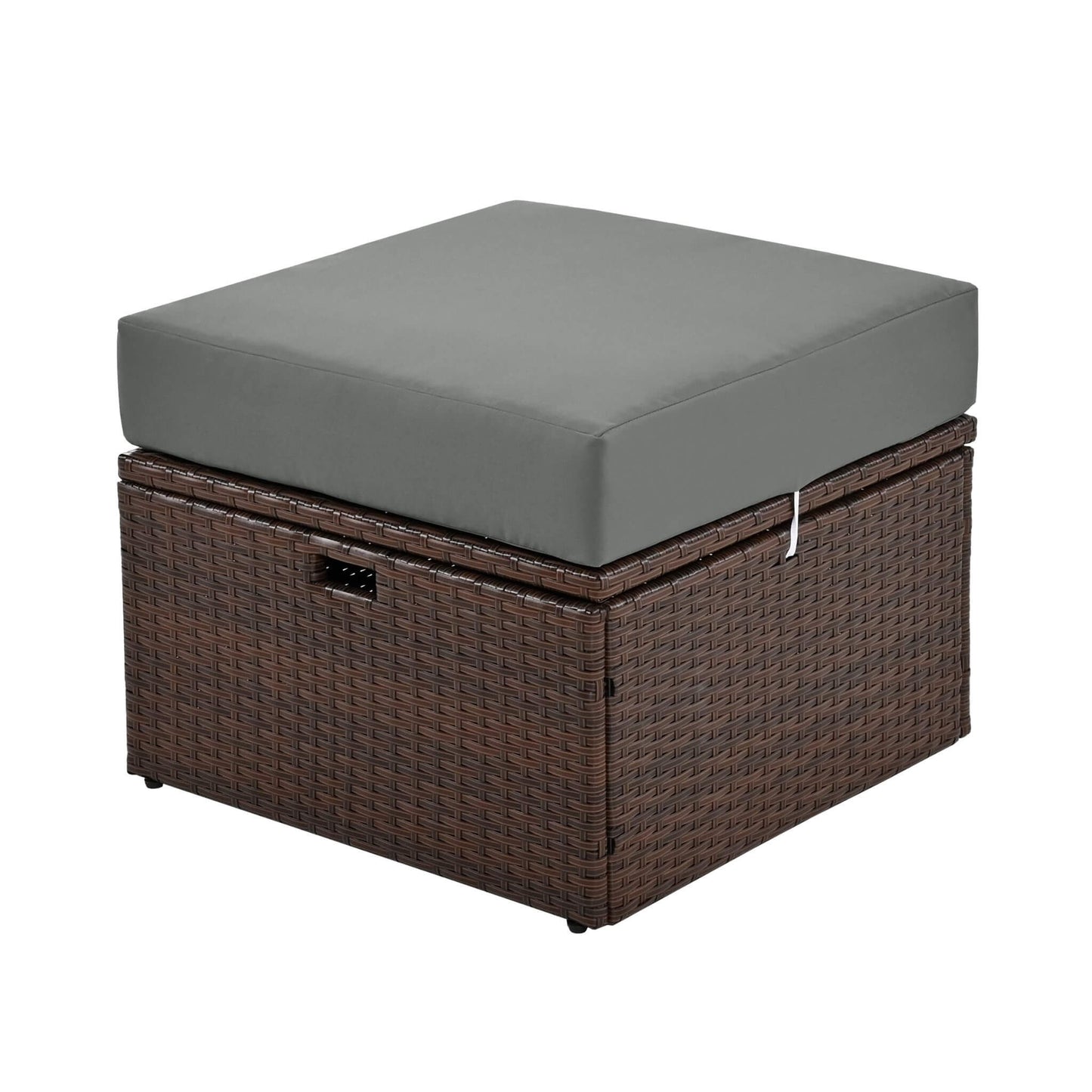 Alora Premium Outdoor 2-Seater Patio Daybed with Foldable Awning, Cushions, and Rattan Frame