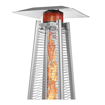 Premium Outdoor Pyramid Propane Gas Patio Deck Heater, 40K BTU