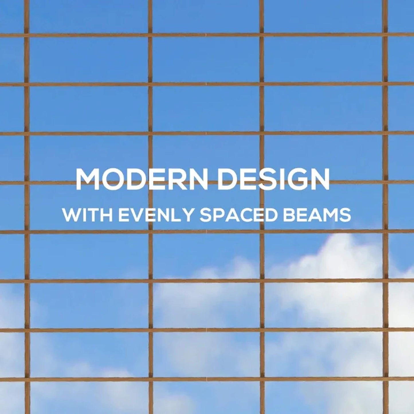 9FT x 12 FT Premium Outdoor Wooden Grape Trellis Pergola