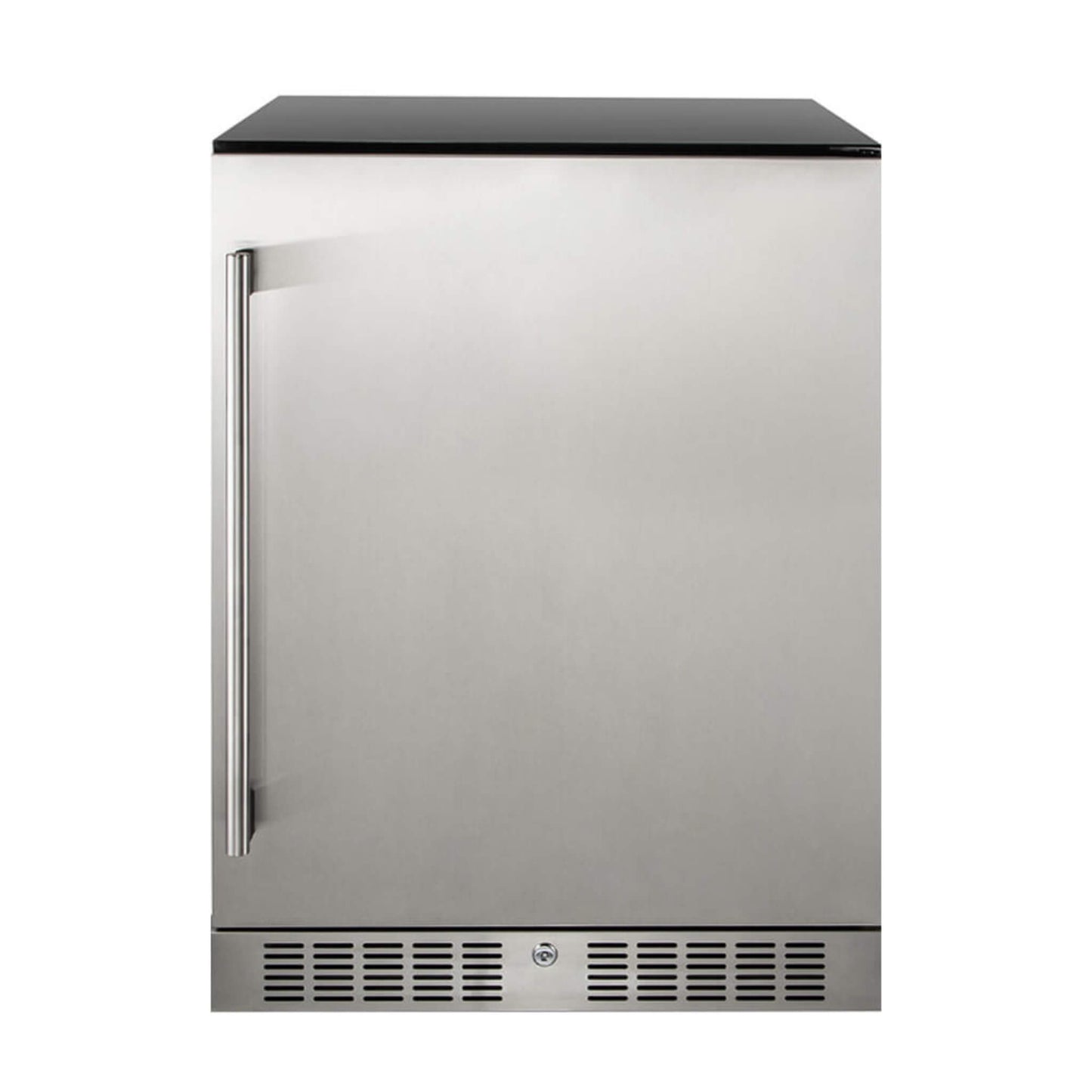 Premium 5.3 Cu.Ft Single Door Stainless Steel Built-In Wine Beverage Undercounter Refrigerator