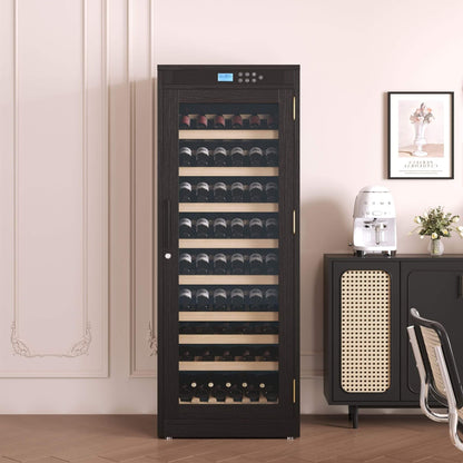 Nuvia Premium Smart Temperature-Controlled Multi-Tier Wine Cabinet for Home and Bar