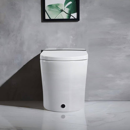 Nuvia Premium Smart Toilet with Bidet Seat LED Display & Night Light