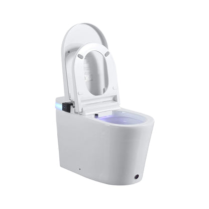 Nuvia Premium Smart Toilet with Bidet Seat LED Display & Night Light