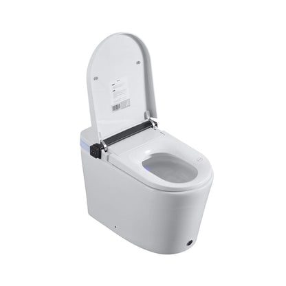 Nuvia Premium Smart Toilet with Bidet Seat LED Display & Night Light