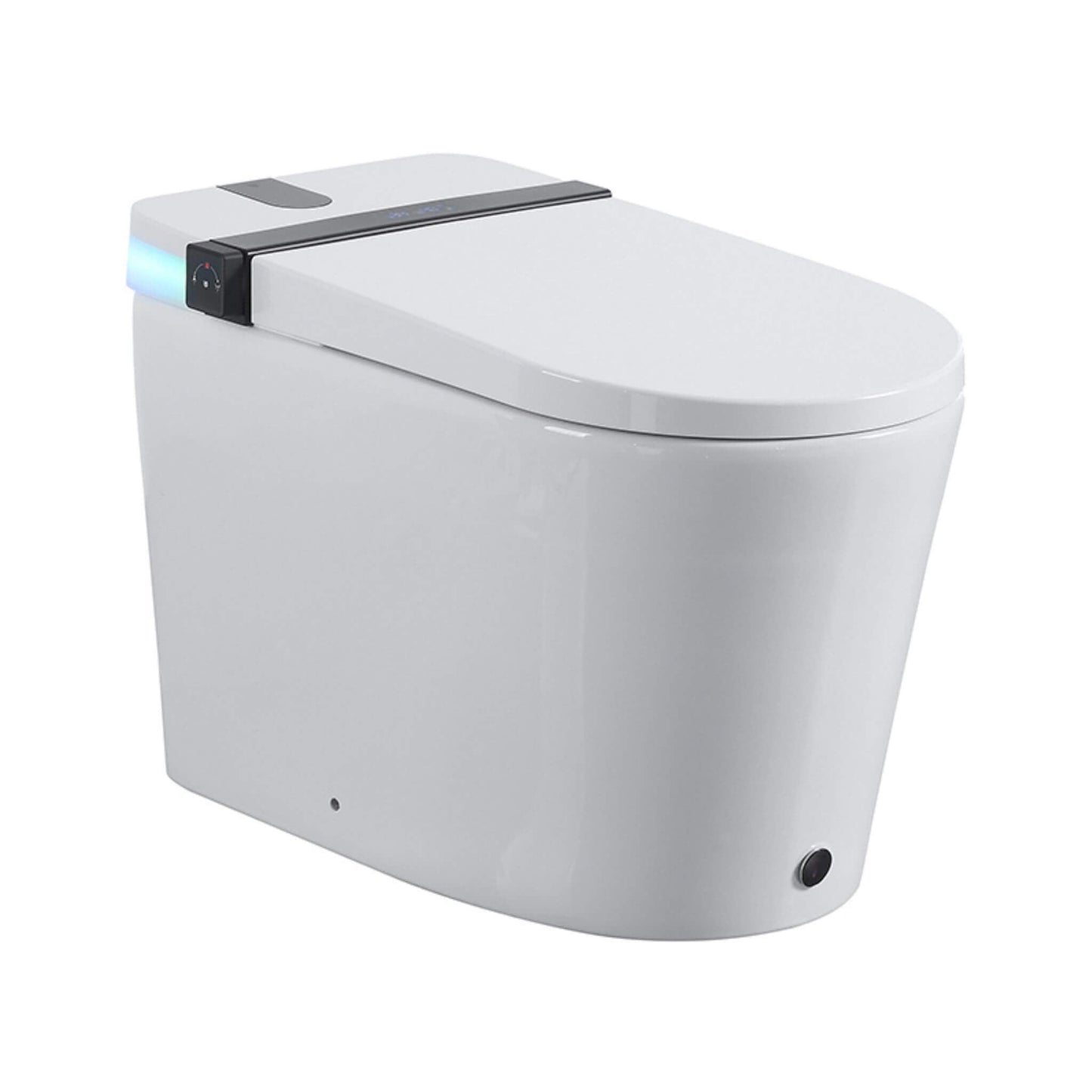 Nuvia Premium Smart Toilet with Bidet Seat LED Display & Night Light