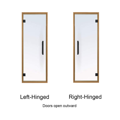 Prosaunas 24X73 Thermo-Aspen Prehung Tinted Glass Sauna Door