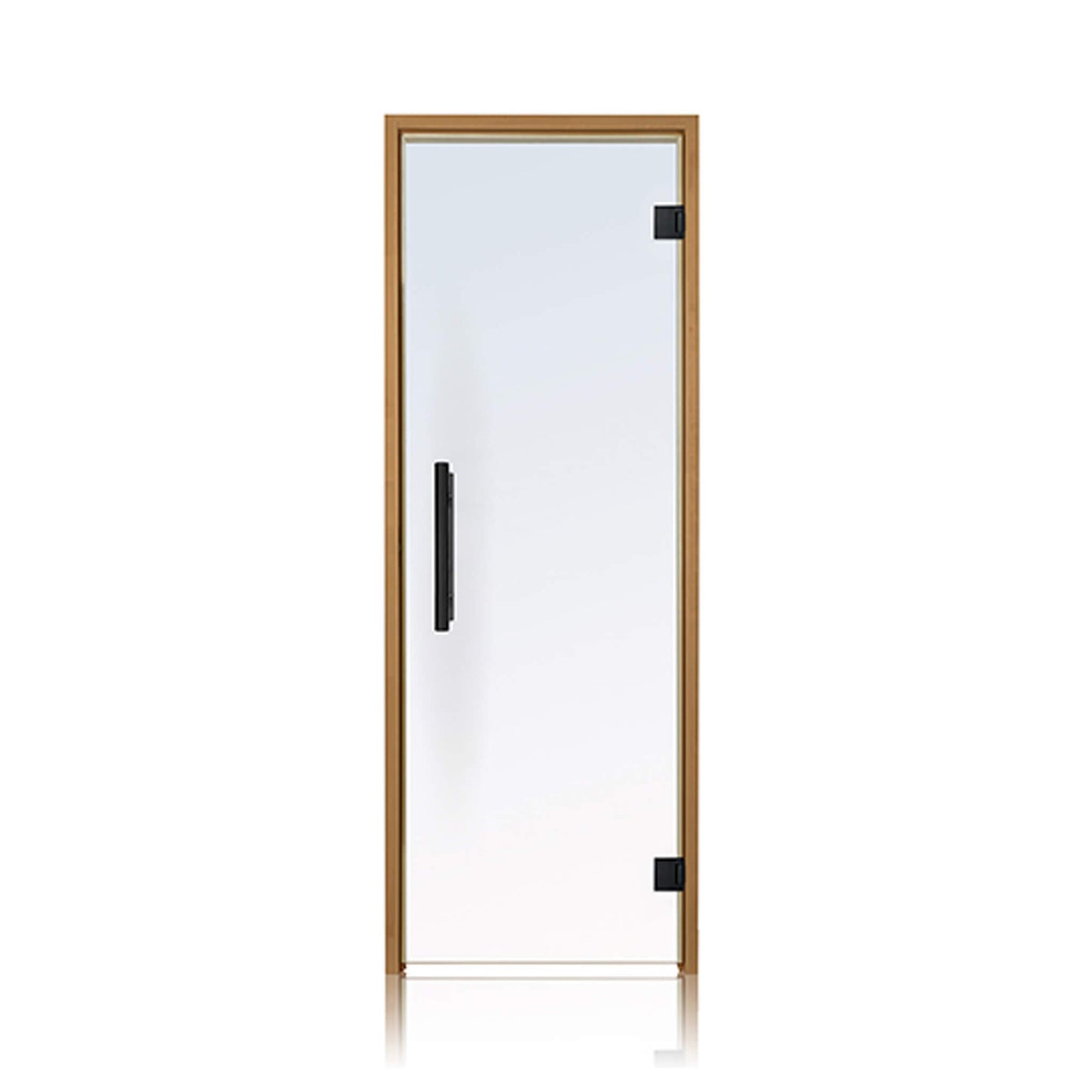 Prosaunas 24X81 Thermo-Aspen Prehung Clear Glass Sauna Door