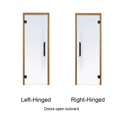 Prosaunas 36X81 Thermo-Aspen Clear ADA Glass Sauna Door