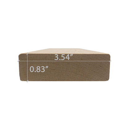 Prosaunas Alder 1X4 S4SEE SHP Sauna Bench Wood [Untreated]
