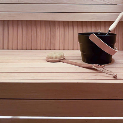 Prosaunas Alder 2X3 S4SEE SHP 4-Sides Eased Edges Sauna Bench Wood [Untreated]