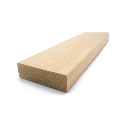 Prosaunas Alder 2X4 S4SEE SHP 4-Sides Eased Edges Sauna Bench Wood [Untreated]