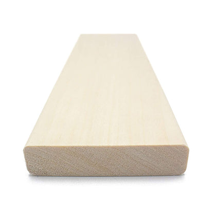 Prosaunas Aspen 1X4 S4SEE SHP Sauna Bench Wood With Smooth 4 Sides Eased Edges [Untreated]
