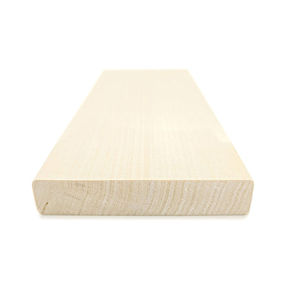 Prosaunas Aspen 2X6 S4SEE SHP Sauna Bench Wood With Smooth 4 Sides Eased Edges [Untreated]