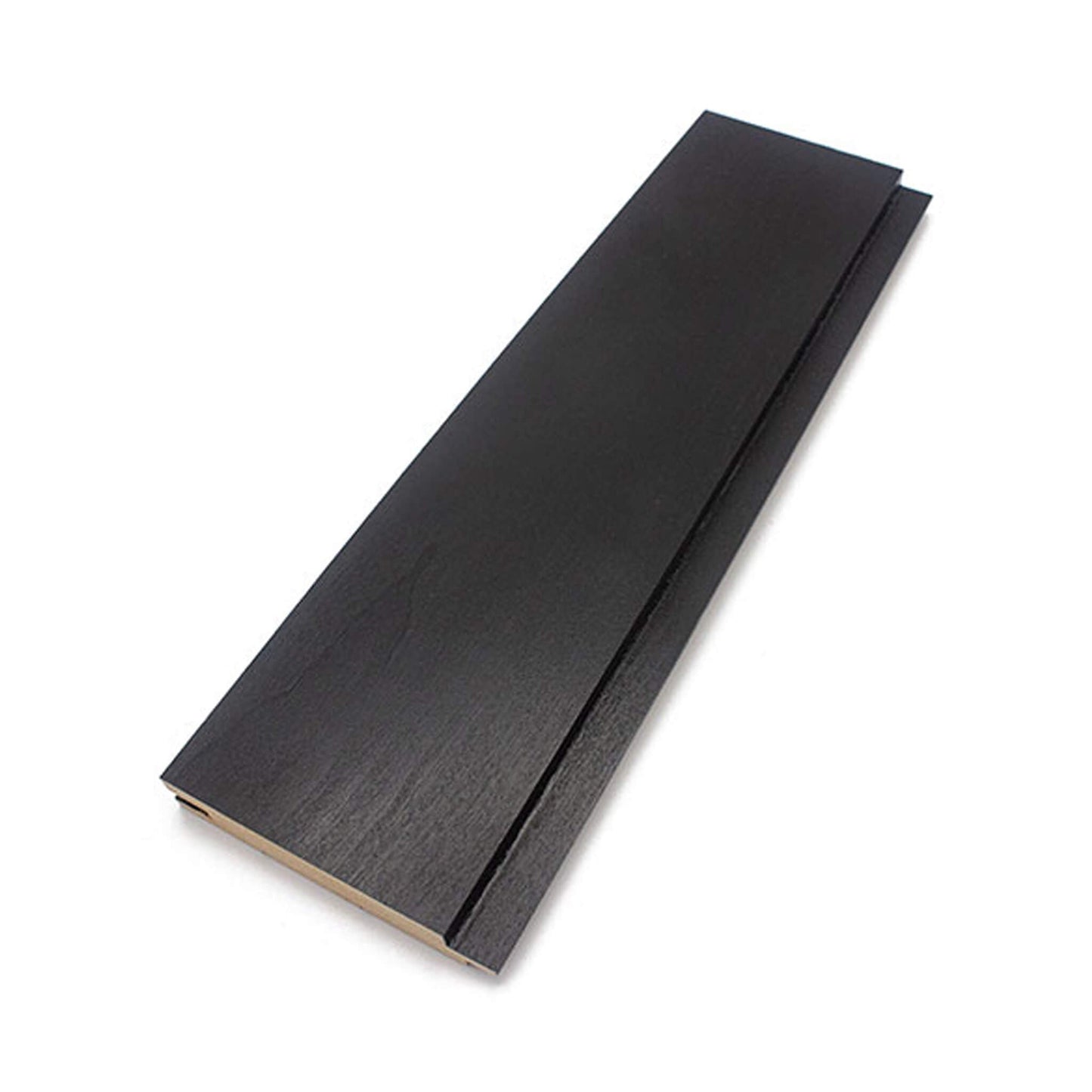 Prosaunas Aspen Midnight Black 1X4 T&G STS4 Sauna Wall Wood [Wax-Coated]