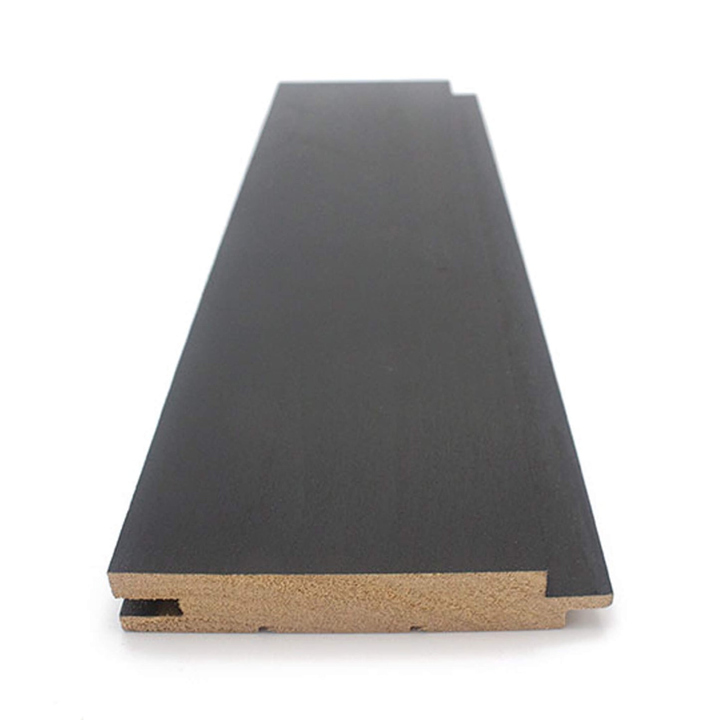 Prosaunas Aspen Midnight Black 1X4 T&G STS4 Sauna Wall Wood [Wax-Coated]