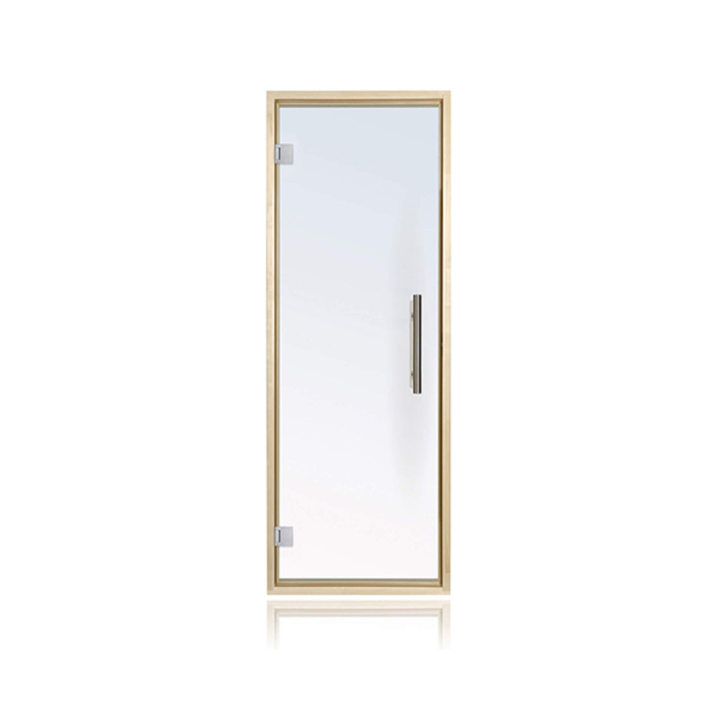 Prosaunas 24" x 73" Aspen Prehung Clear Glass Sauna Door
