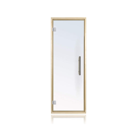 Prosaunas 24" x 73" Aspen Prehung Clear Glass Sauna Door